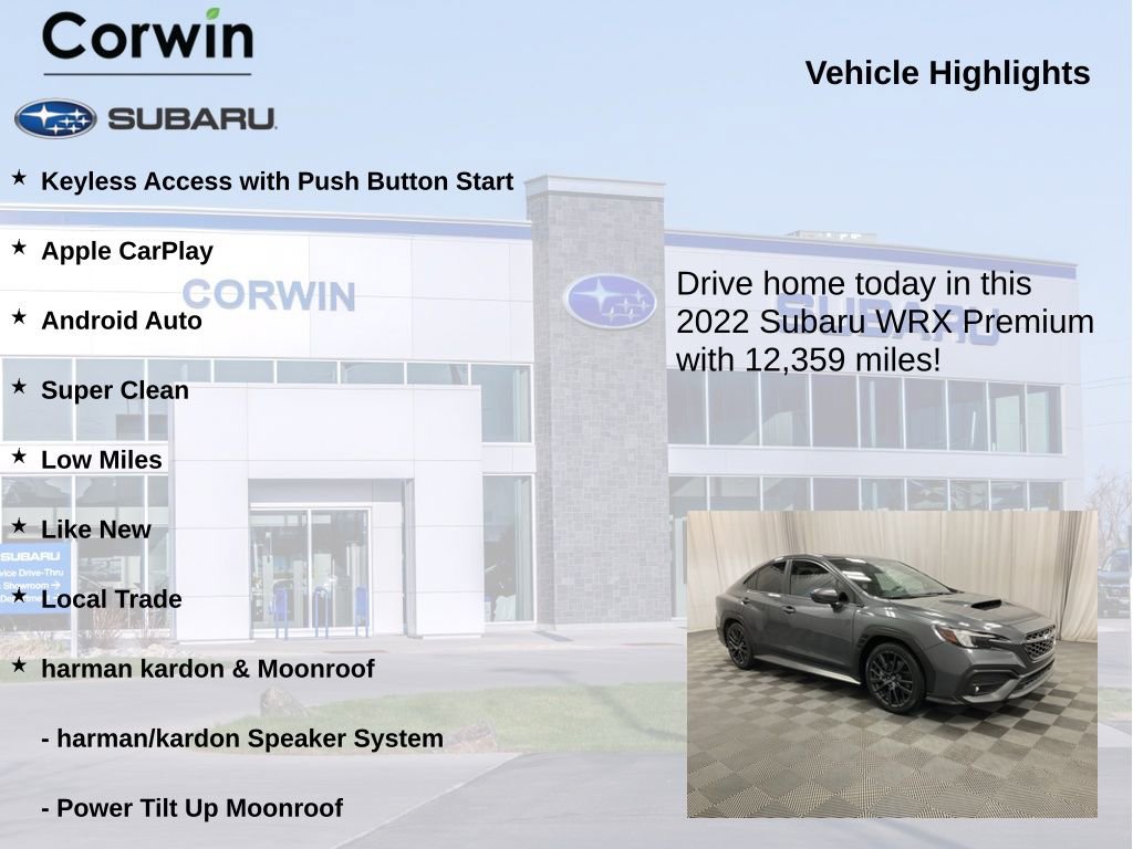 Used 2022 Subaru WRX Premium image 6