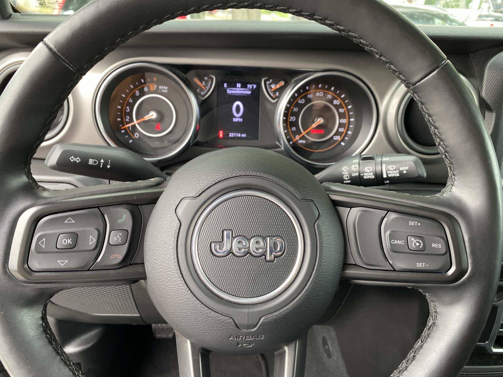Certified 2022 Jeep Wrangler Unlimited Sport AWD/4WD image 17