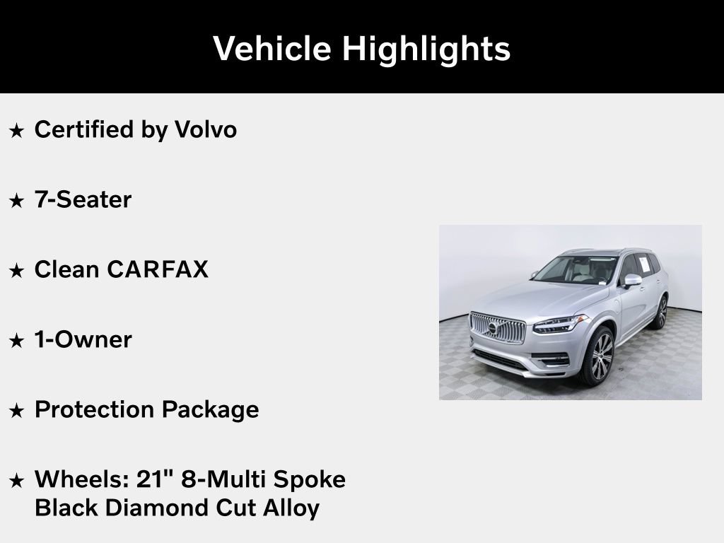 Certified 2025 Volvo XC90 T8 Core w/ Protection Package AWD/4WD image 5