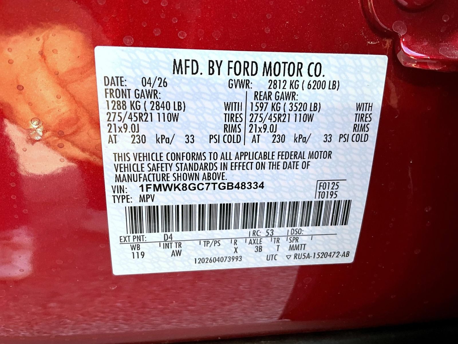 New 2026 Ford Explorer ST w/ Sun And Sound Package AWD/4WD image 28