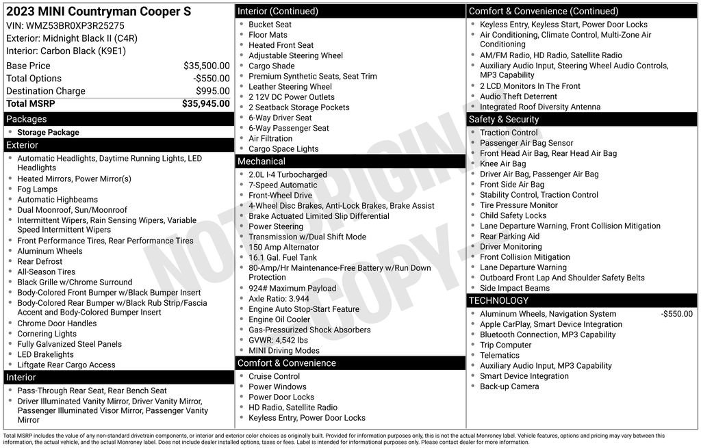 Used 2023 MINI Cooper Countryman S image 21