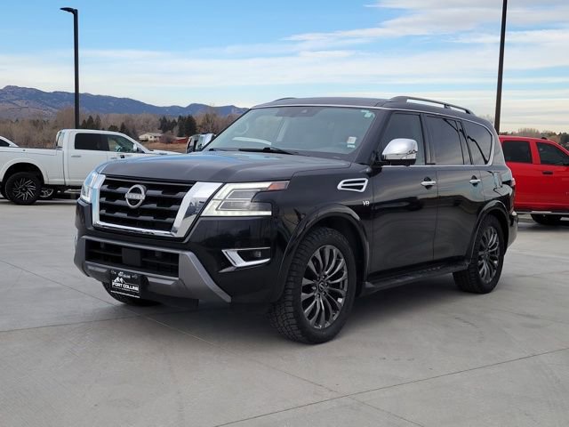 Used 2022 Nissan Armada Platinum w/ Captain's Chairs Package image 1