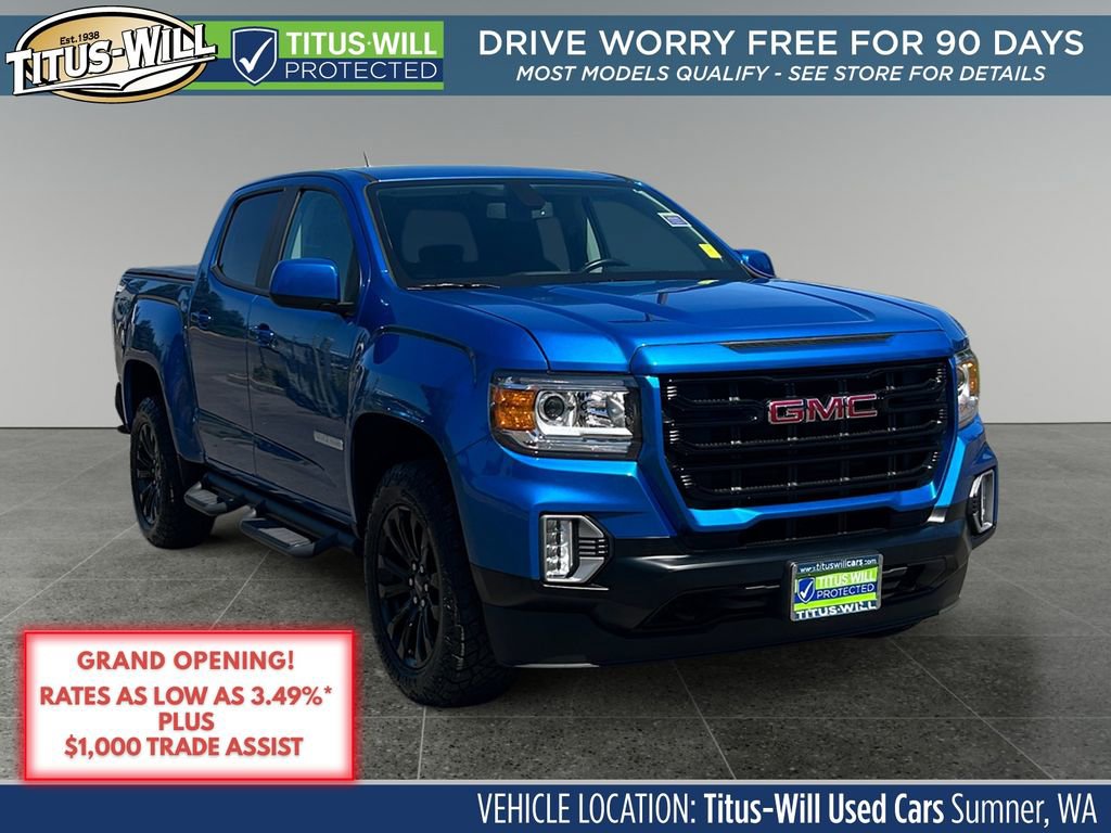 Used 2022 GMC Canyon Elevation