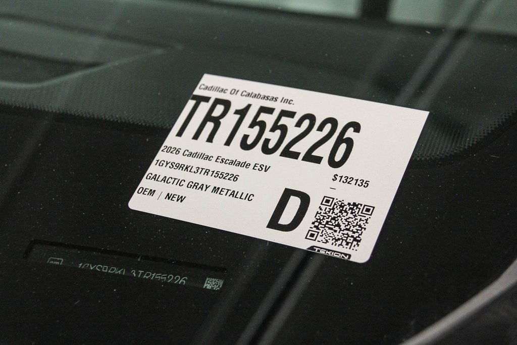 New 2026 Cadillac Escalade ESV Platinum Sport image 31