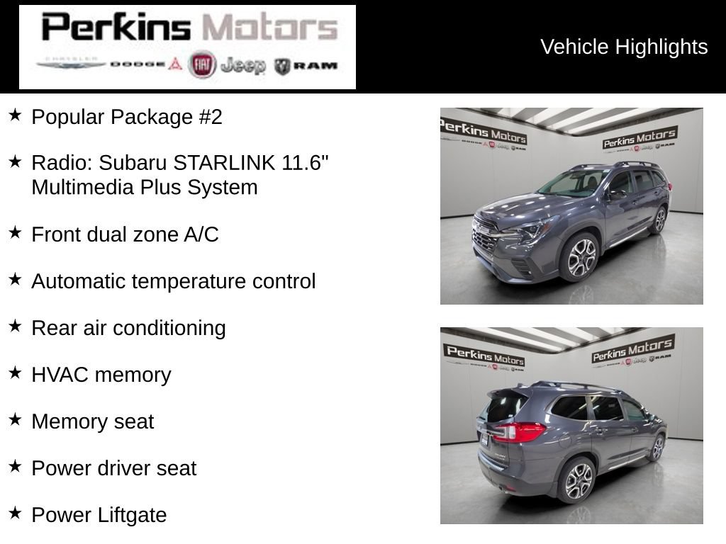 Used 2024 Subaru Ascent Limited AWD/4WD image 7