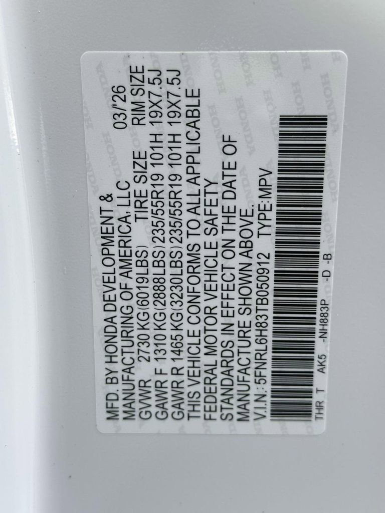 New 2026 Honda Odyssey Touring image 33