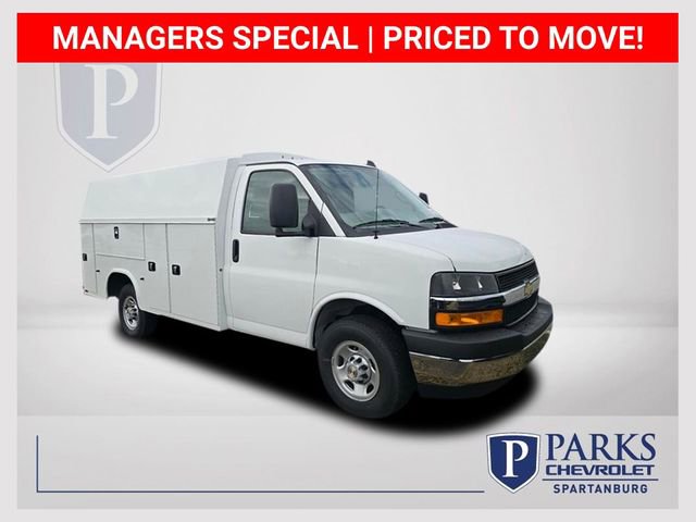 New 2025 Chevrolet Express 3500 w/ Power Convenience Package RWD image 1