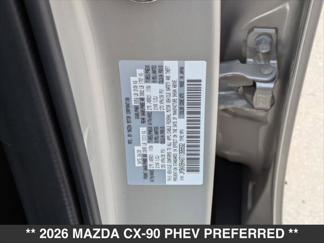 New 2026 MAZDA CX-90 Plug-In Hybrid w/ Preferred AWD/4WD image 15