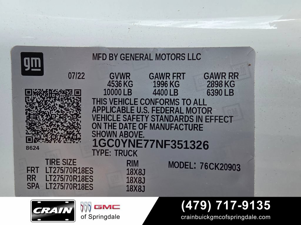 Used 2022 Chevrolet Silverado 2500 LT w/ Convenience Package AWD/4WD image 30