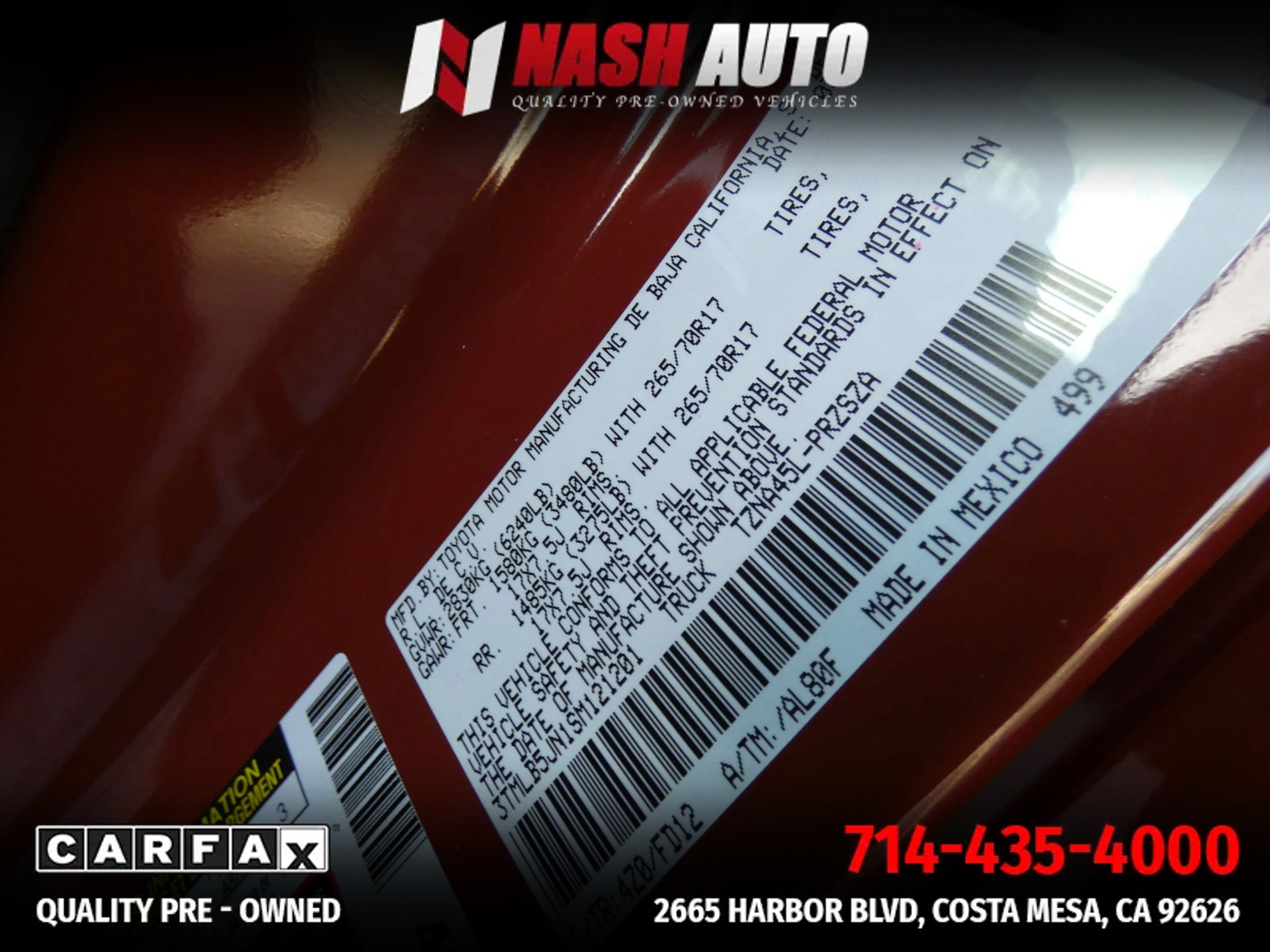 Used 2025 Toyota Tacoma TRD Off-Road image 77