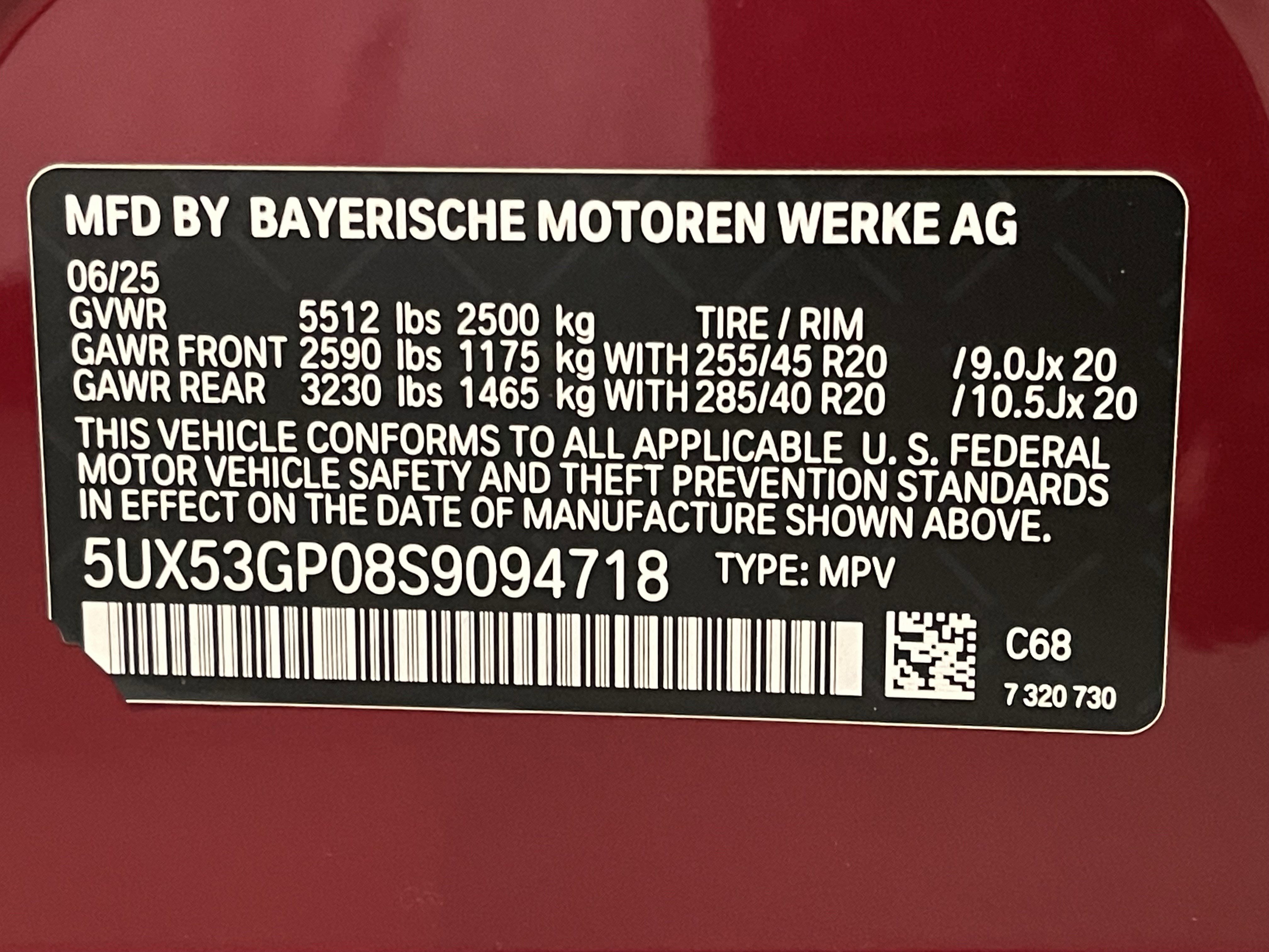 Used 2025 BMW X3 xDrive30i w/ Convenience Package image 25