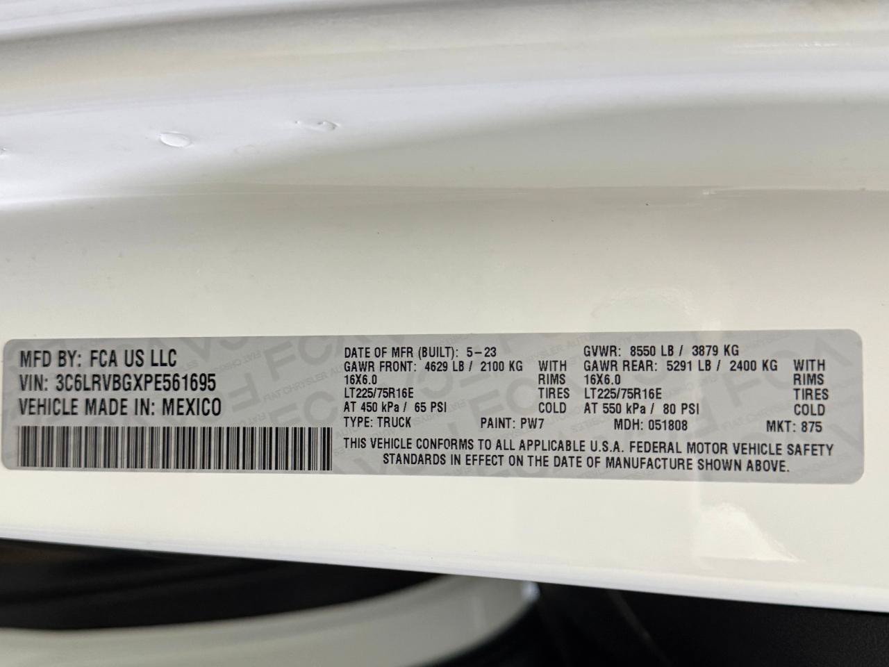 Used 2023 RAM ProMaster 1500 FWD image 46