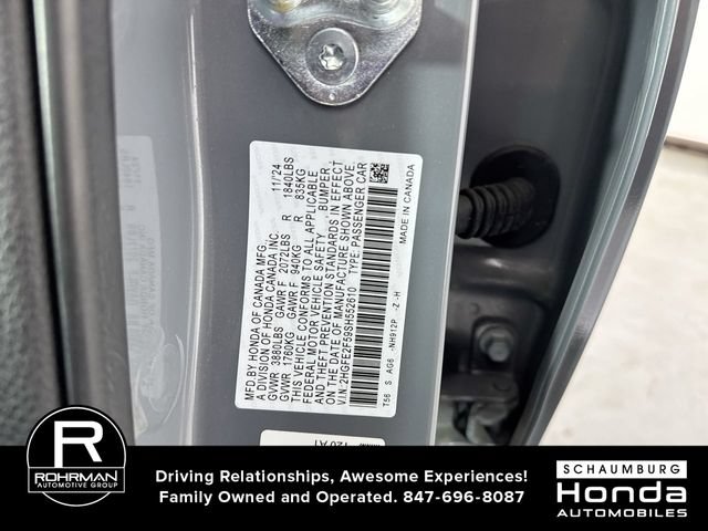 Certified 2025 Honda Civic Sport image 37