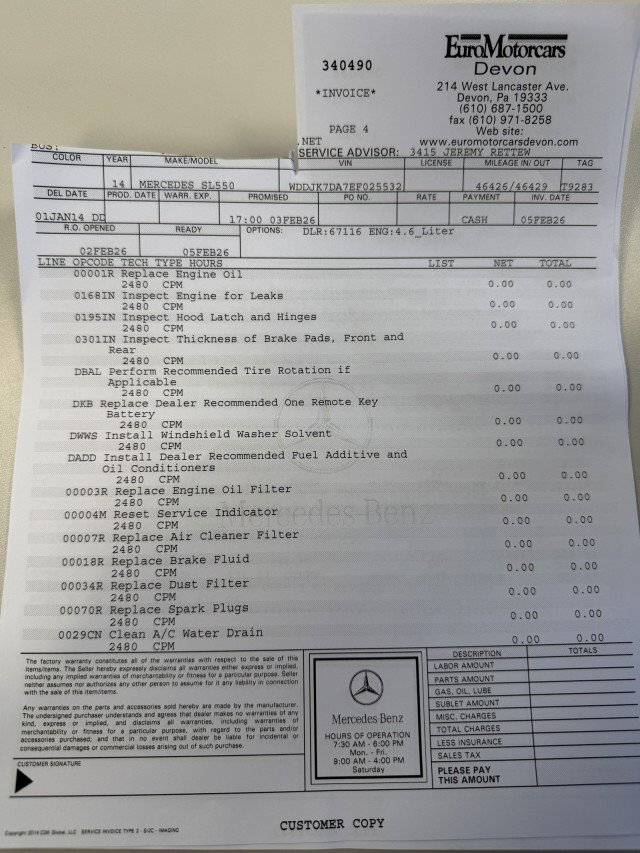 Used 2014 Mercedes-Benz SL 550 image 79