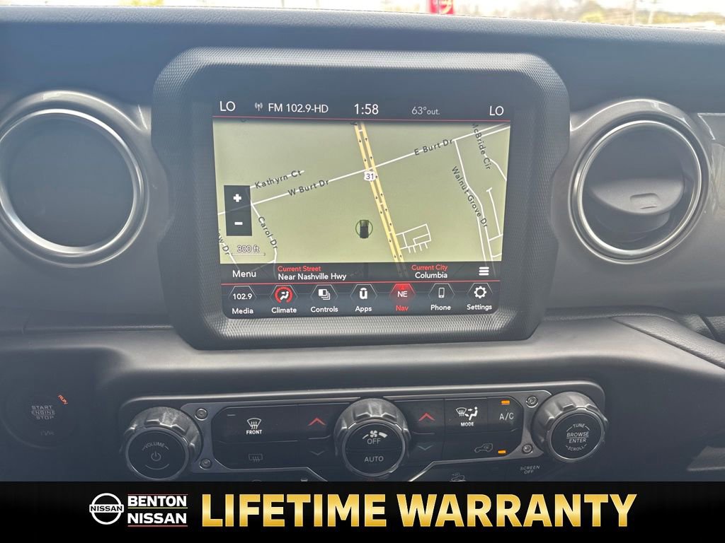 Used 2021 Jeep Wrangler Unlimited Sahara w/ Uconnect 4C Nav & Sound Group image 17
