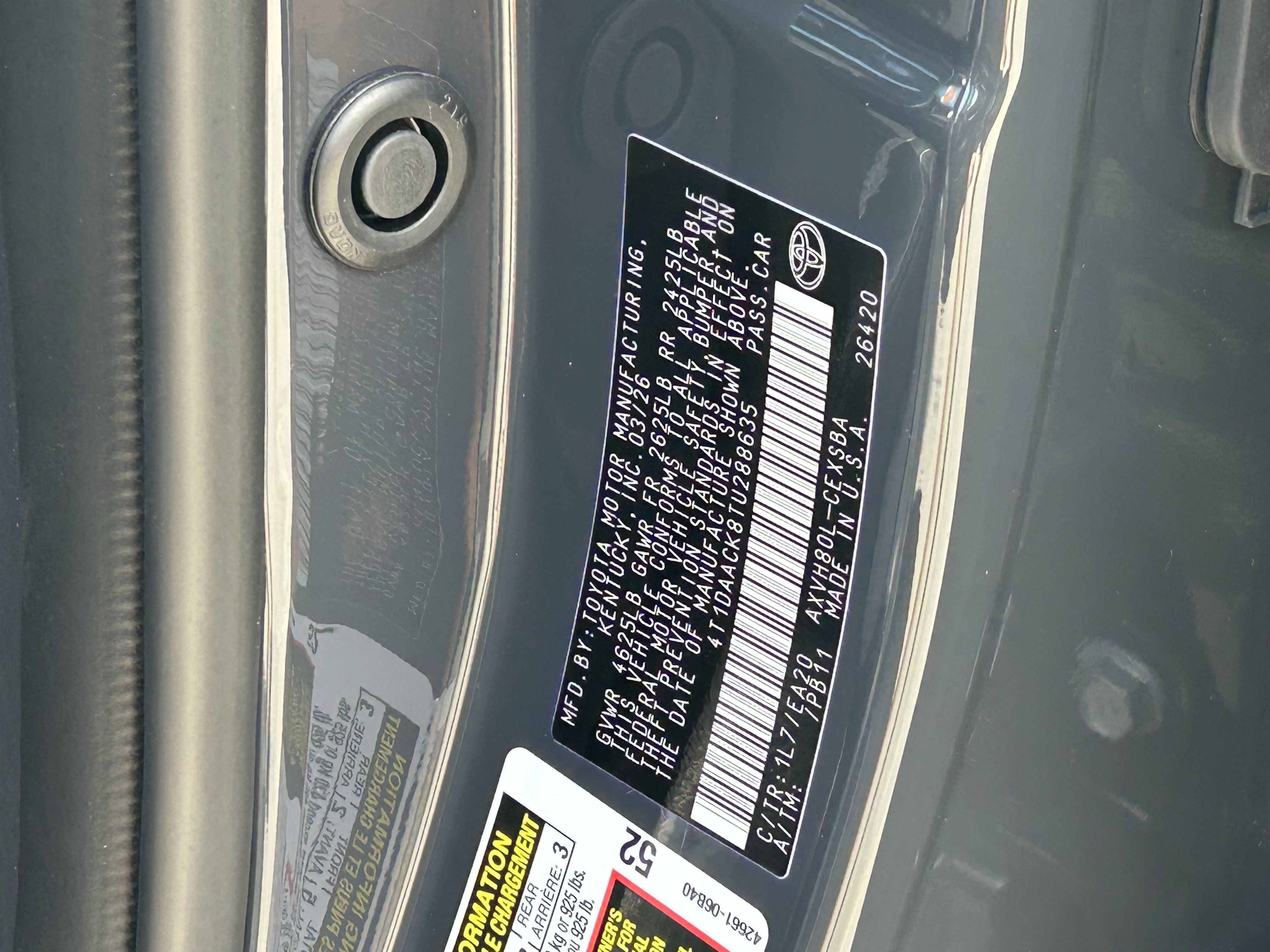 Certified 2026 Toyota Camry SE w/ Convenience Package FWD image 30