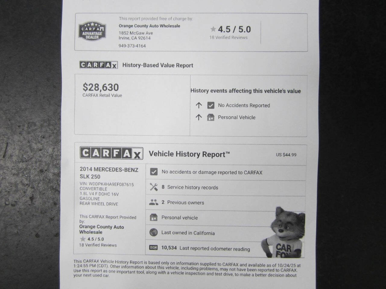 Used 2014 Mercedes-Benz SLK 250 image 39