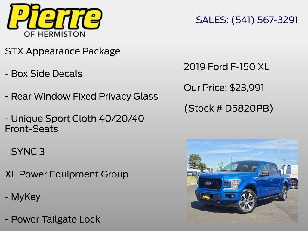 Used 2019 Ford F150 XL w/ Equipment Group 101A Mid AWD/4WD image 18