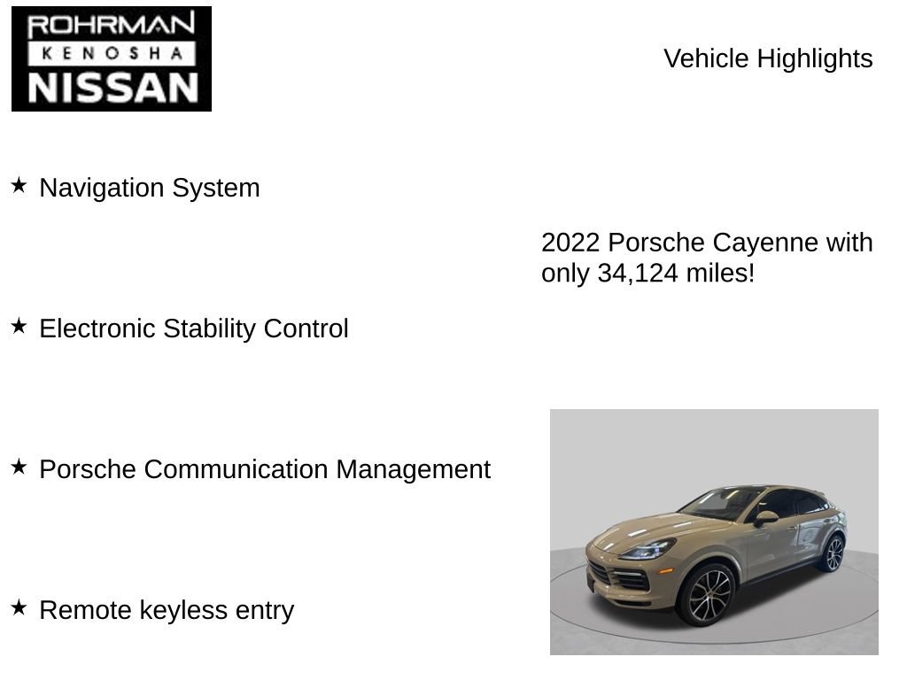 Used 2022 Porsche Cayenne Platinum Edition AWD/4WD image 7