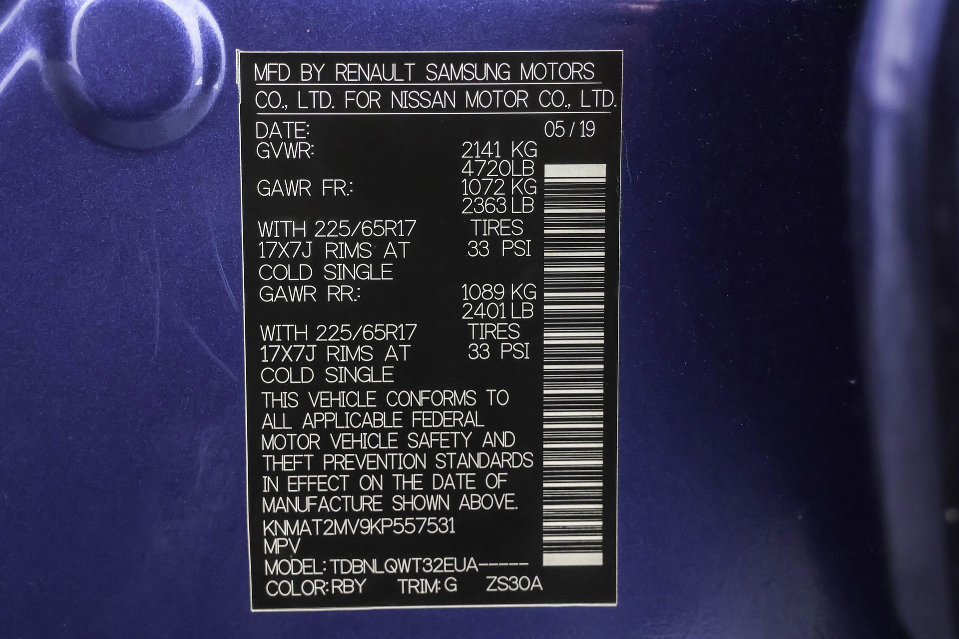 Used 2019 Nissan Rogue SV image 49