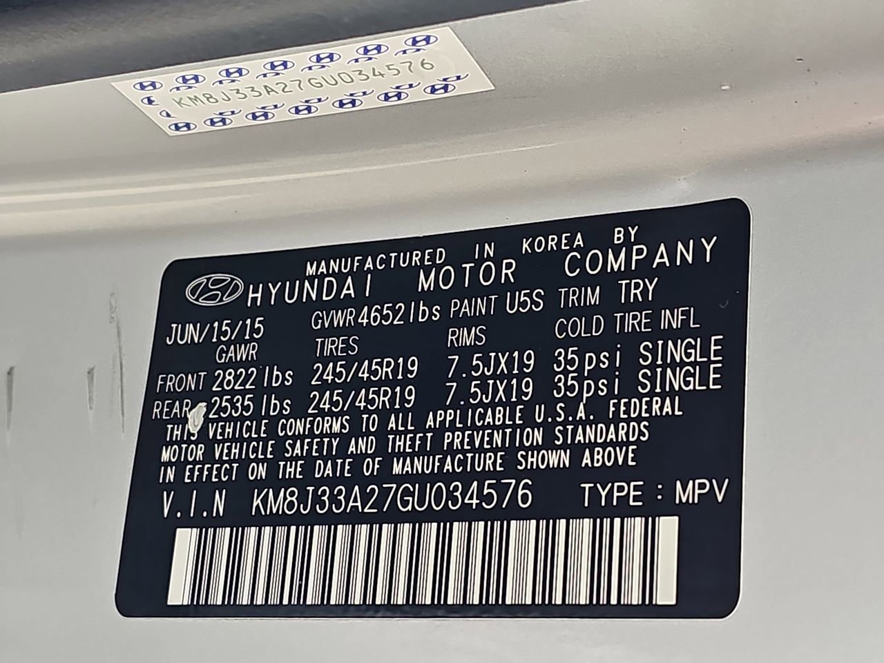 Used 2016 Hyundai Tucson Limited FWD image 42