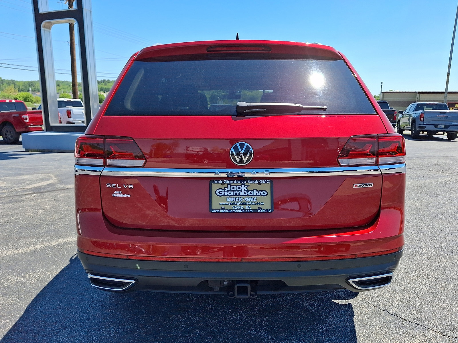 Used 2022 Volkswagen Atlas SEL AWD/4WD image 7