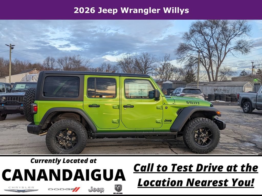 New 2026 Jeep Wrangler Unlimited Sport AWD/4WD image 4