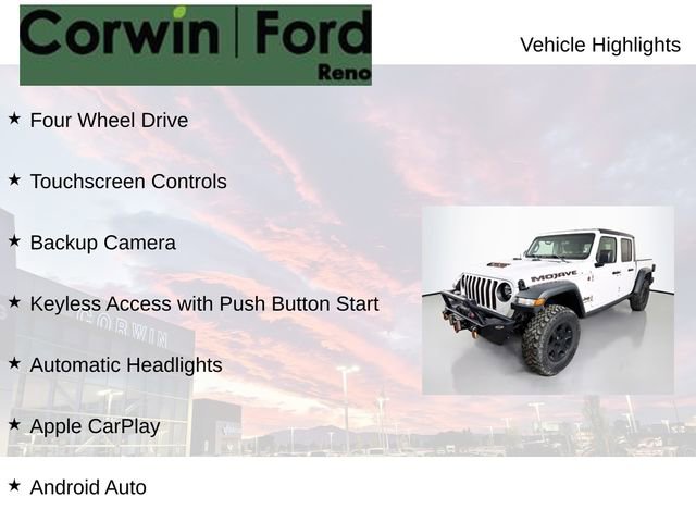 Used 2021 Jeep Gladiator Mojave w/ Trailer Tow Package image 8