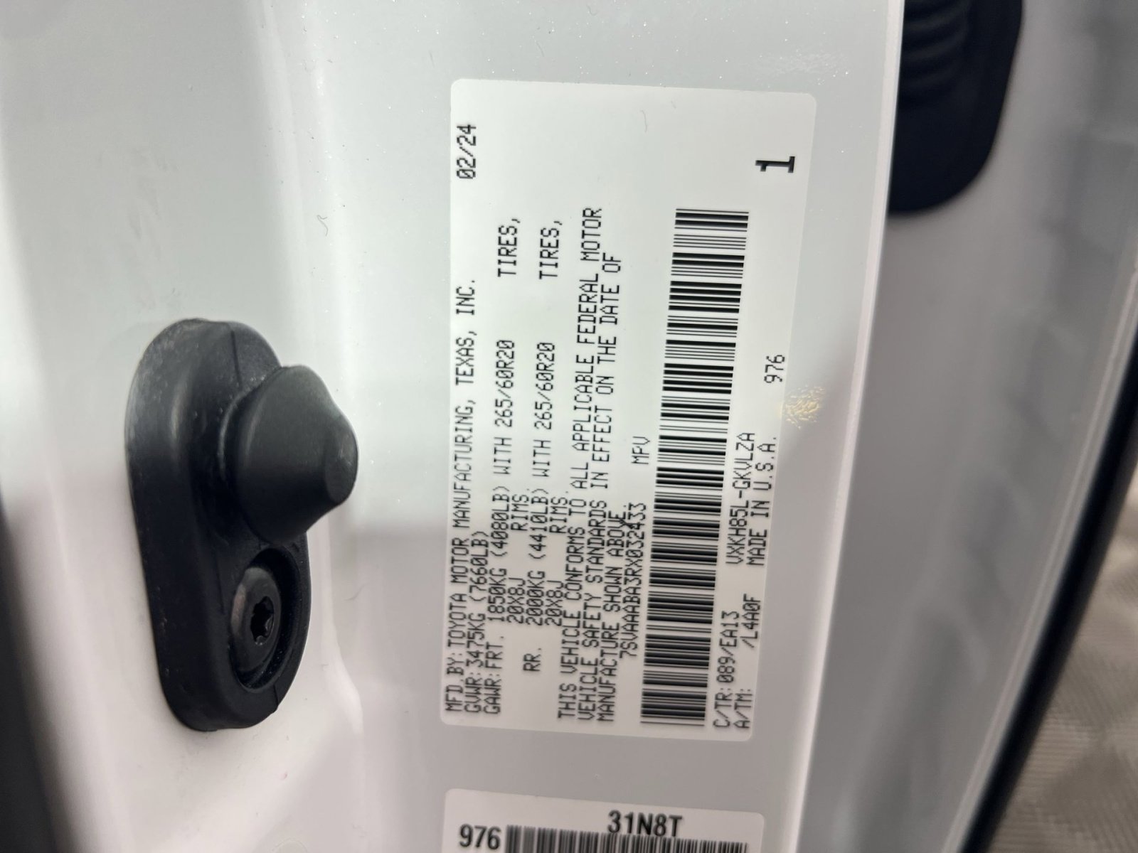 Used 2024 Toyota Sequoia Limited image 30