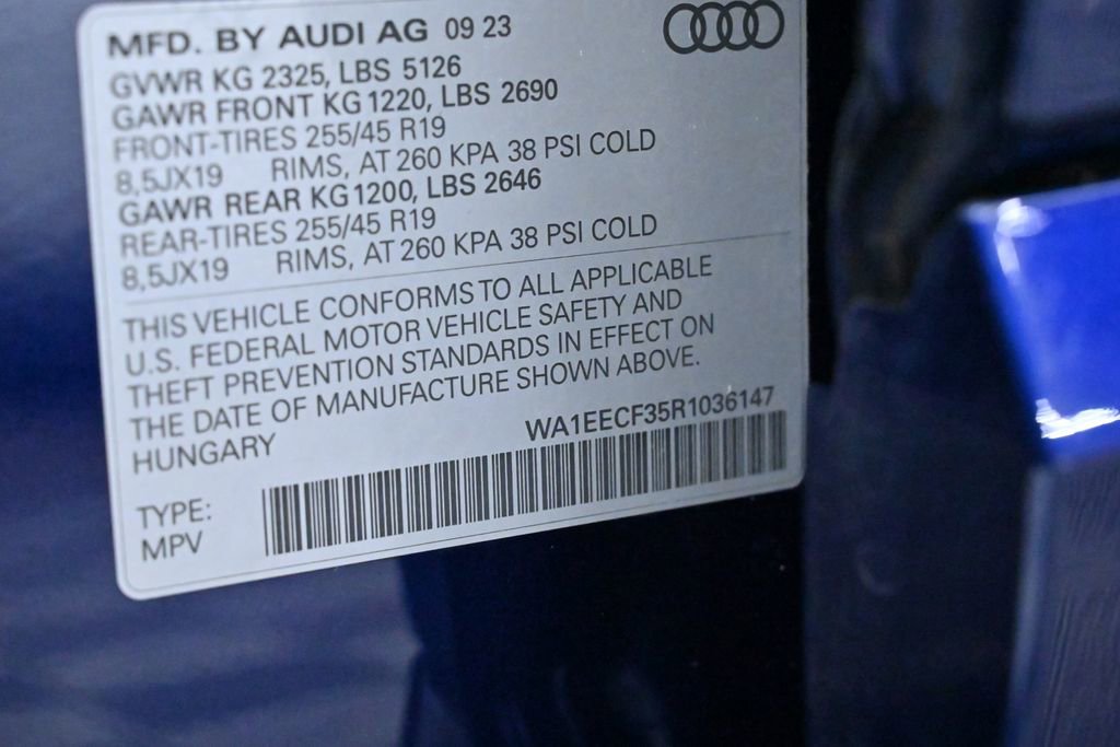 Used 2024 Audi Q3 2.0T Premium Plus w/ Premium Plus Package image 36