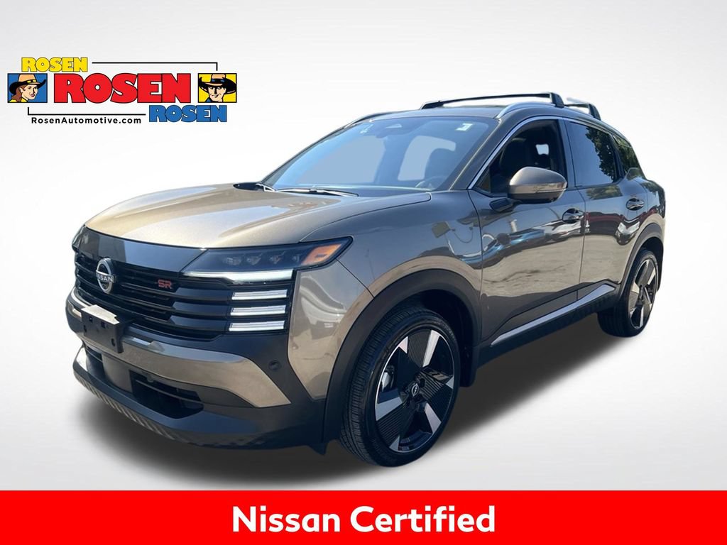 Certified 2025 Nissan Kicks SR w/ SR Premium Package AWD/4WD 360° Tour