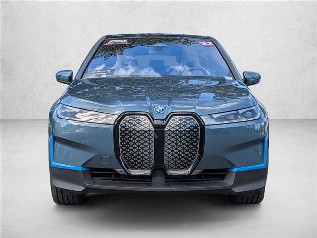 Certified 2023 BMW iX xDrive50 w/ BMW I Signature Blue Package image 2