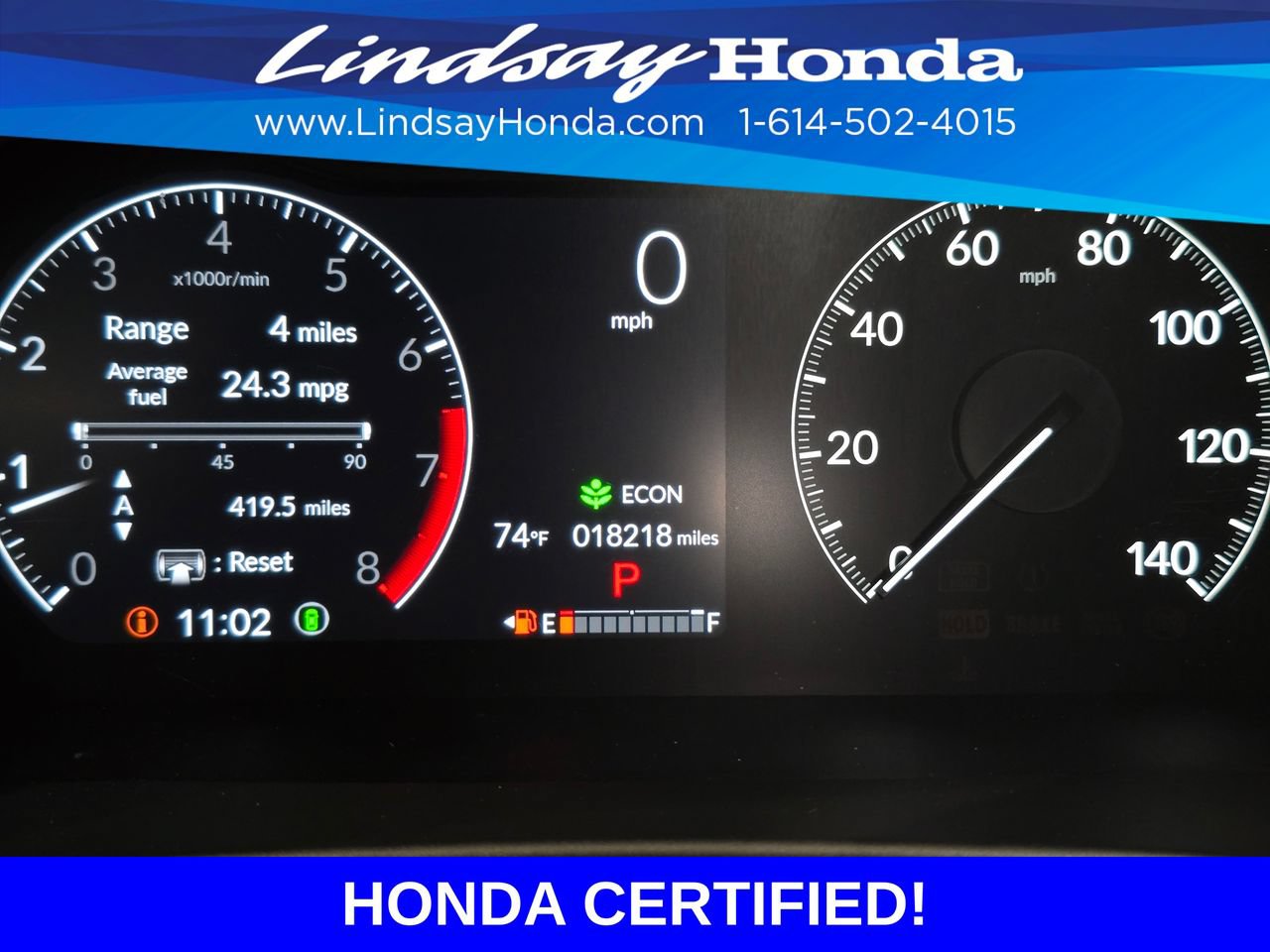Certified 2025 Honda CR-V EX-L image 15