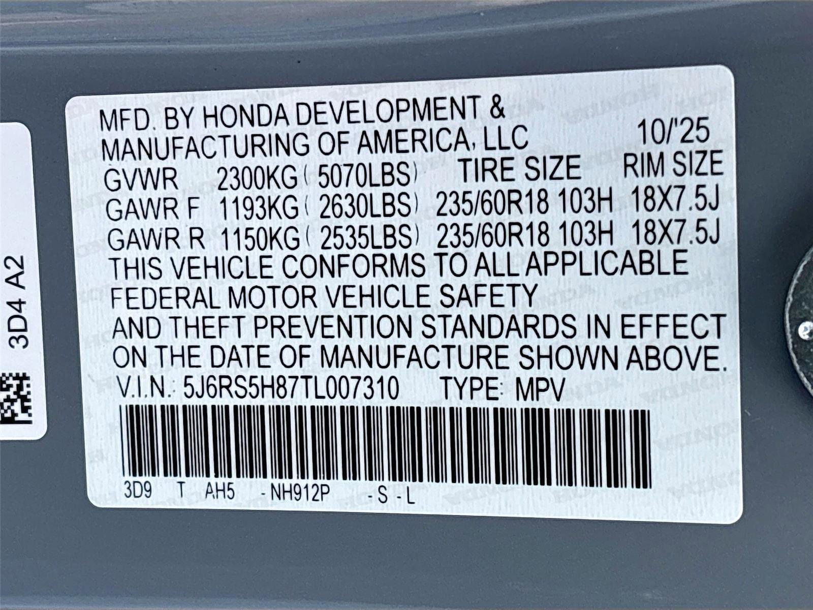 New 2026 Honda CR-V Sport-L image 36