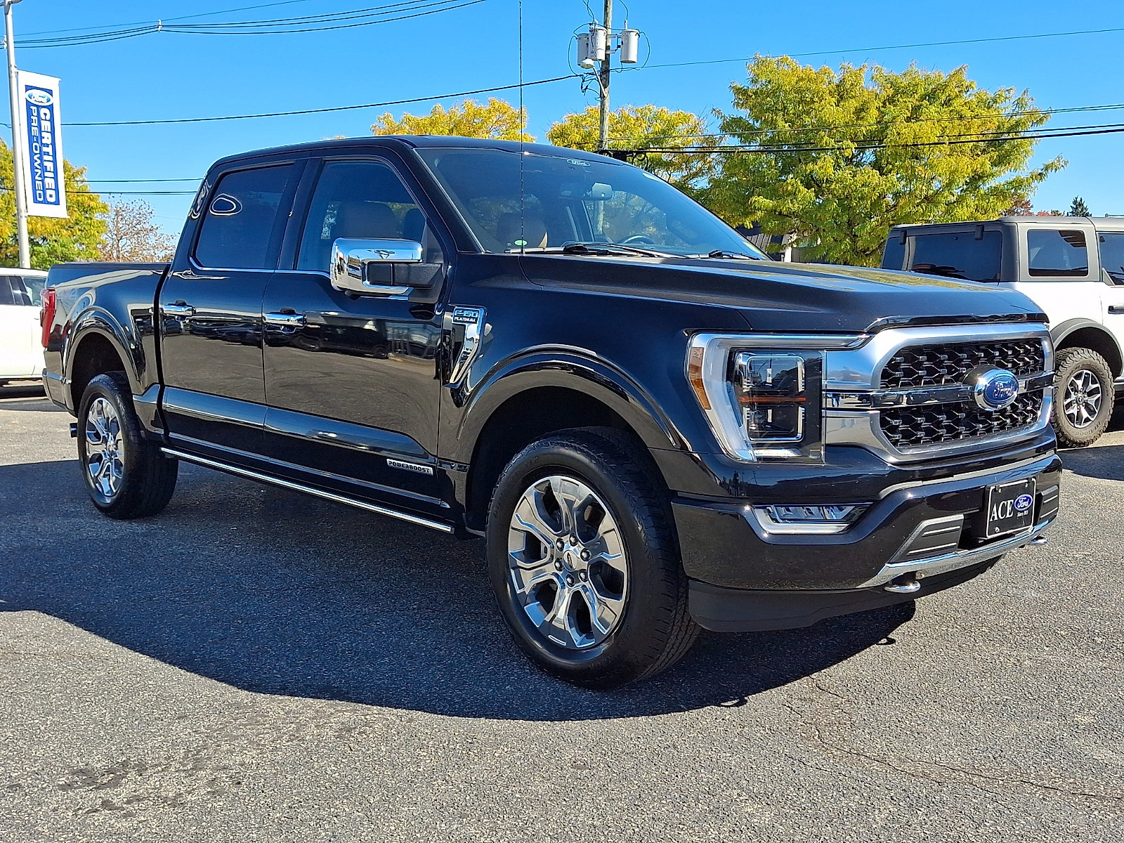 Certified 2021 Ford F150 Platinum w/ Trailer Tow Package AWD/4WD image 3