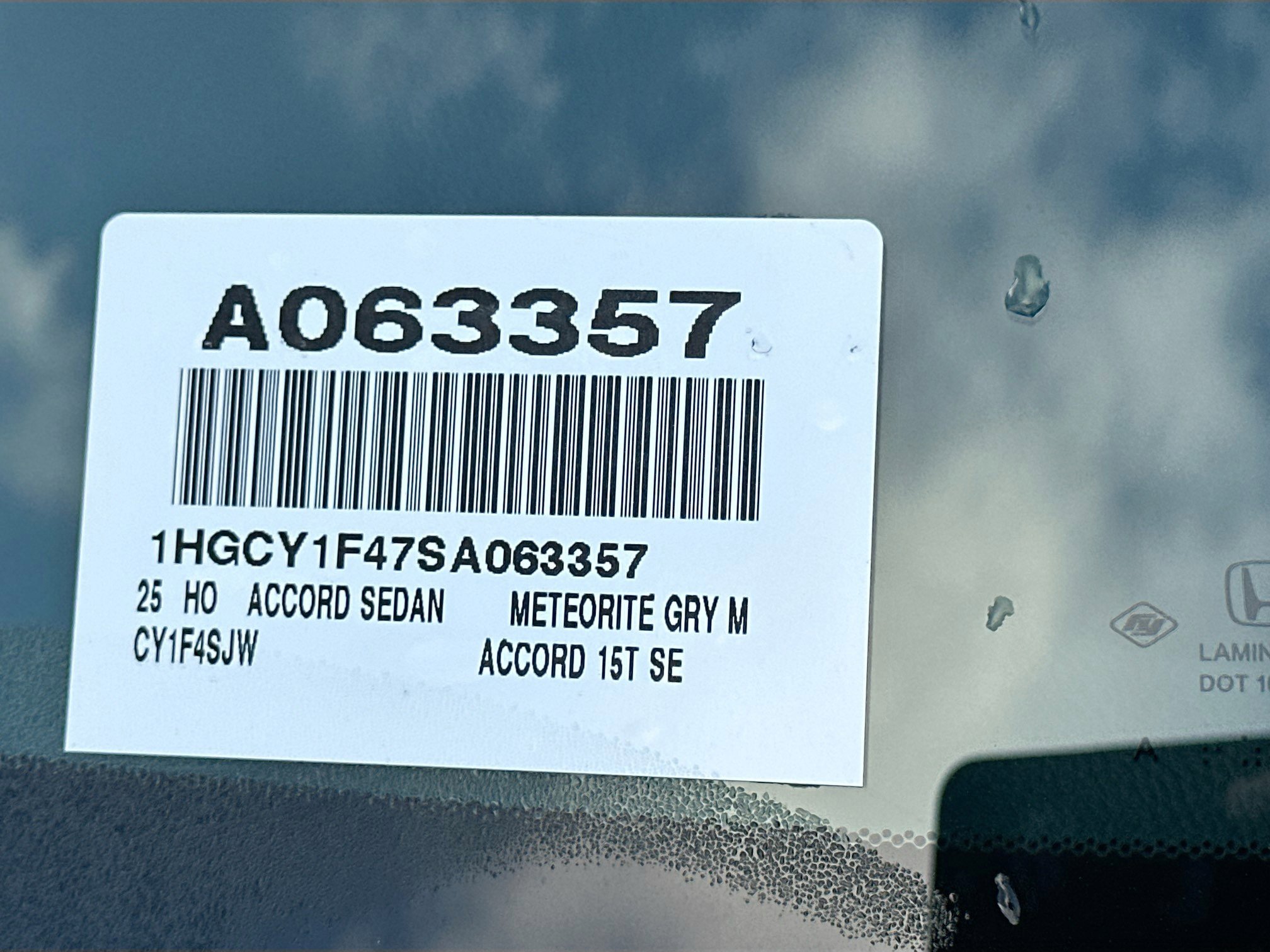 New 2025 Honda Accord SE image 26