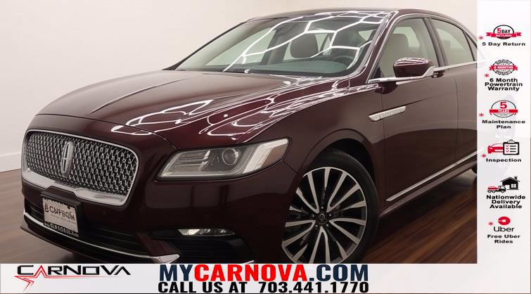 Used 2018 Lincoln Continental Select w/ Continental Climate Package AWD/4WD image 1
