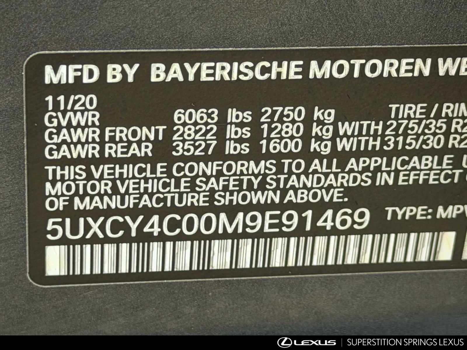 Used 2021 BMW X6 sDrive40i w/ M Sport Package RWD image 37