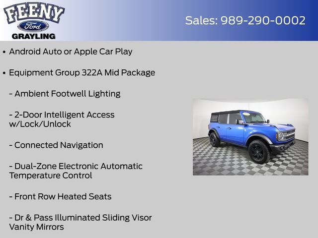 Used 2022 Ford Bronco Black Diamond AWD/4WD image 8