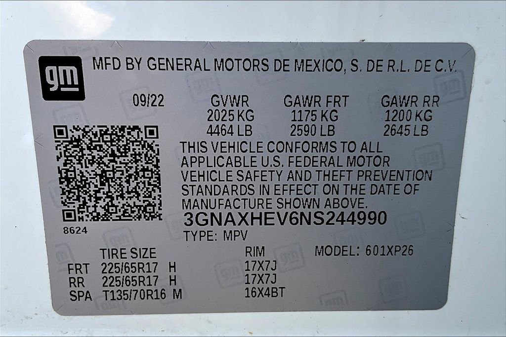 Used 2022 Chevrolet Equinox LS w/ LS Convenience Package image 46