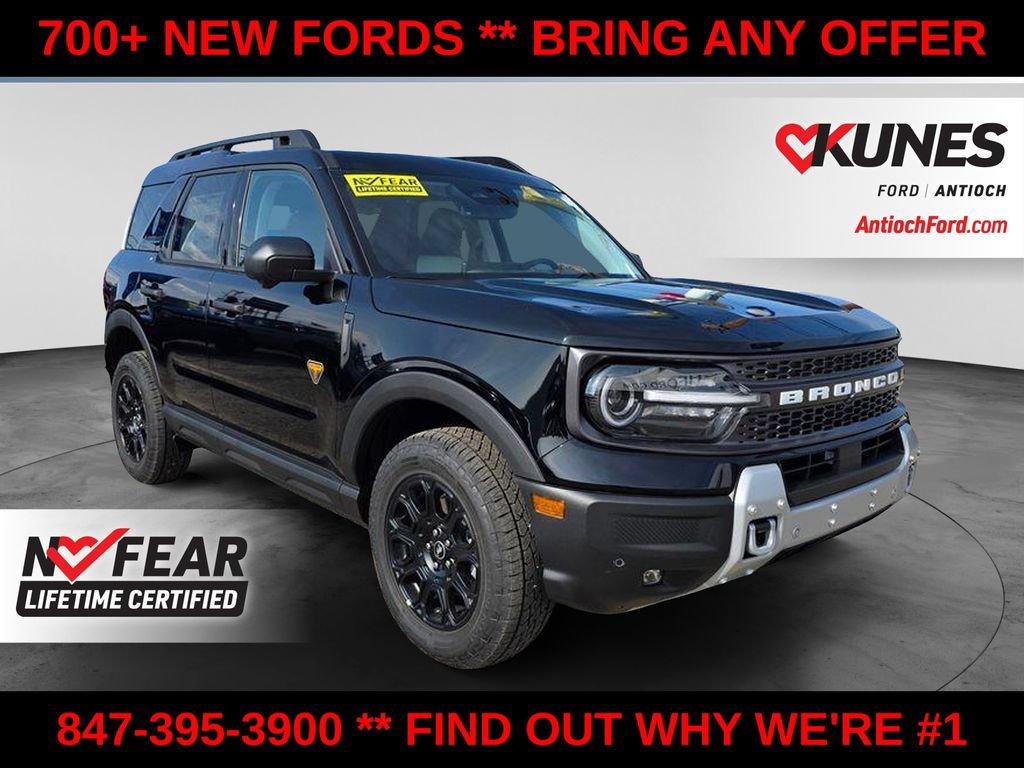 New 2026 Ford Bronco Sport Badlands w/ Badlands Tech Package