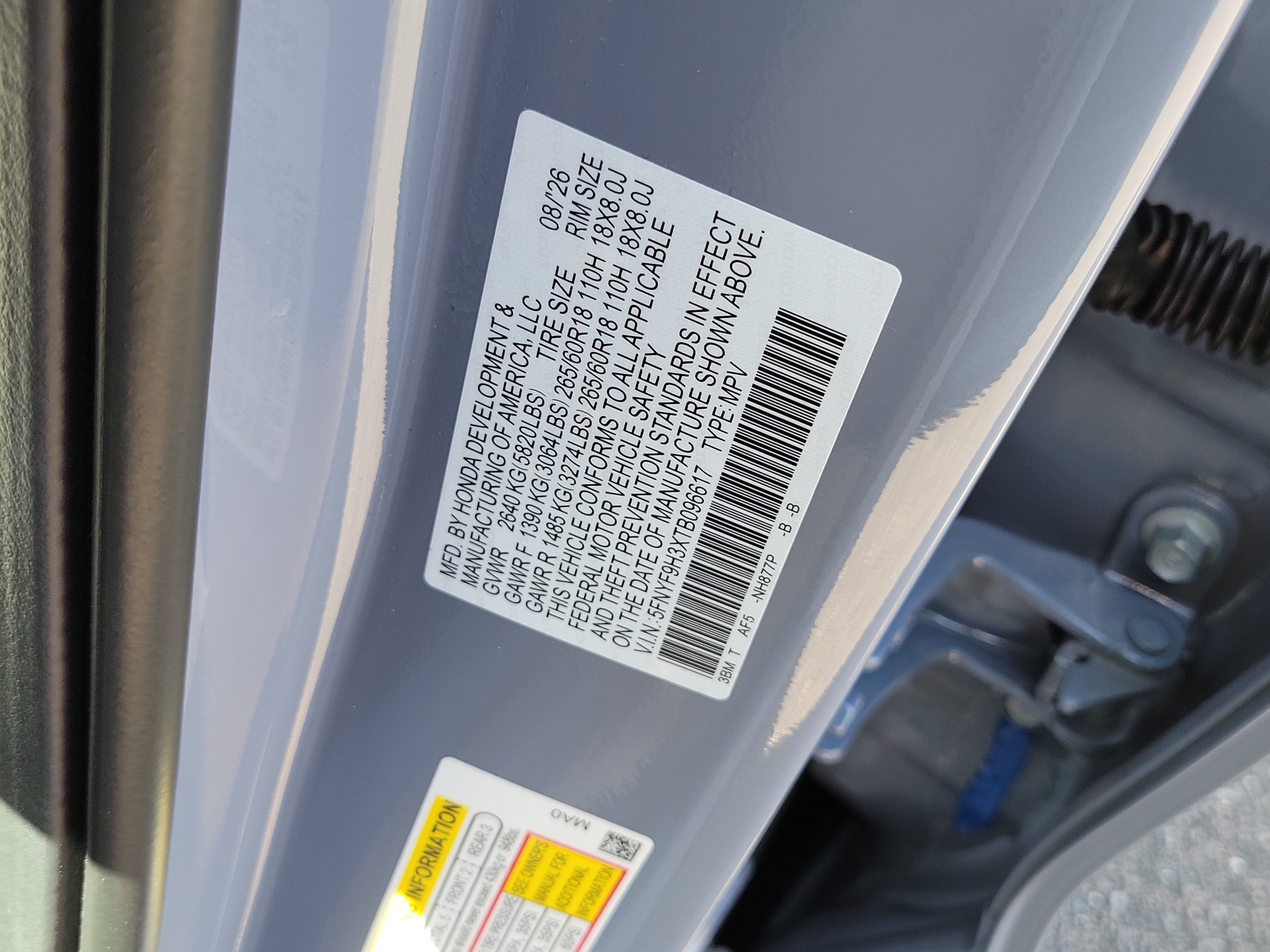New 2026 Honda Passport RTL image 32