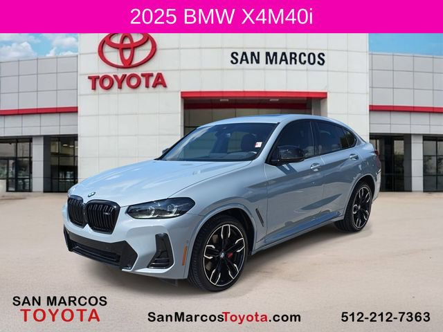 Used 2025 BMW X4 M40i w/ Premium Package AWD/4WD video 1