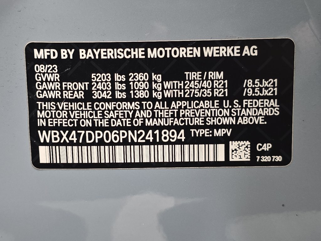 Certified 2023 BMW X3 sDrive30i w/ M Sport Package RWD image 34