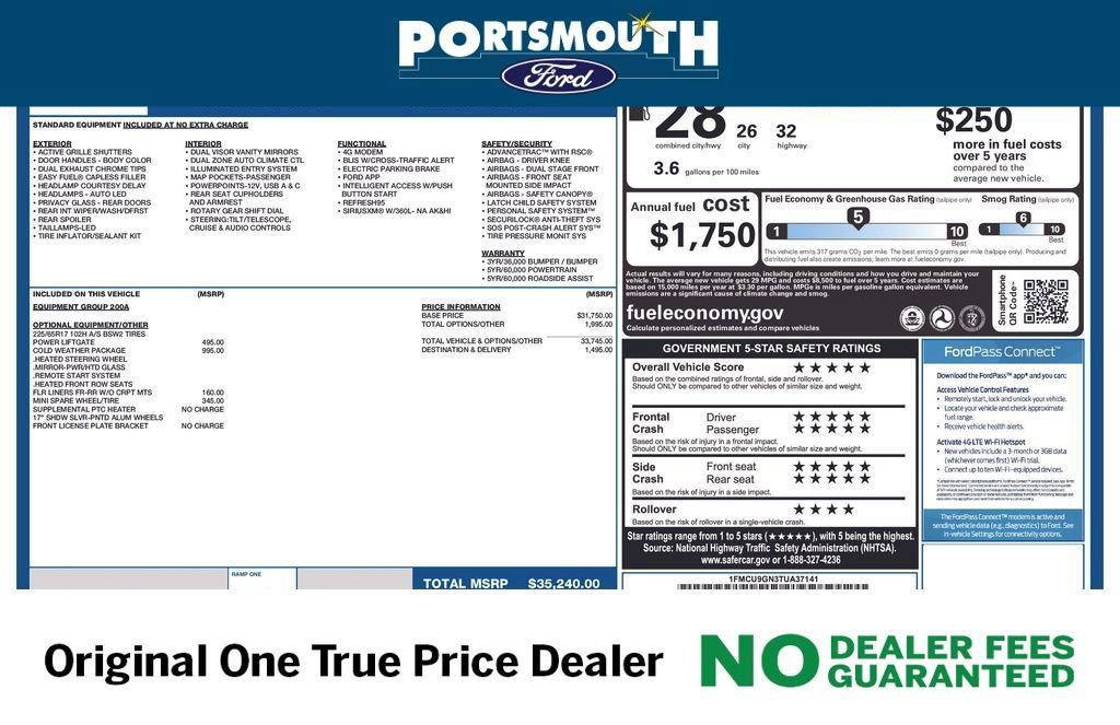 New 2026 Ford Escape Active w/ Cold Weather Package AWD/4WD image 16