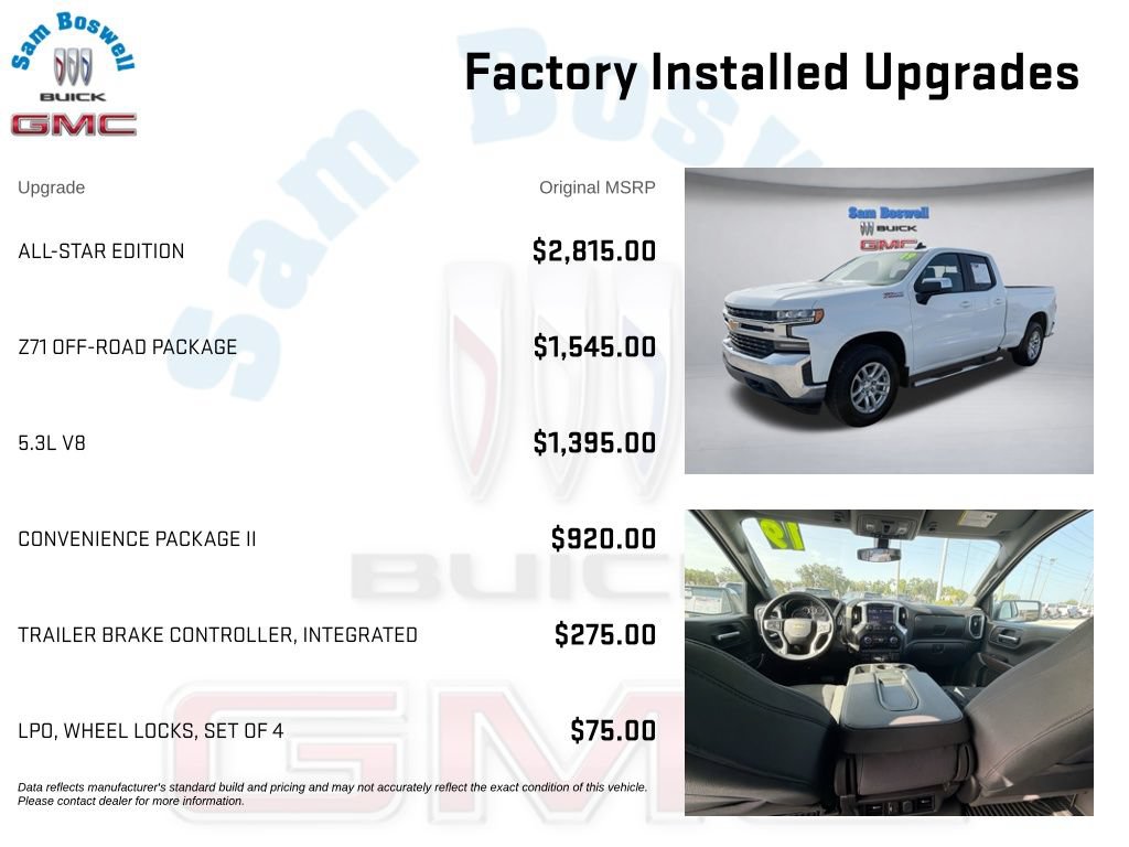 Certified 2019 Chevrolet Silverado 1500 LT w/ All-Star Edition AWD/4WD image 4