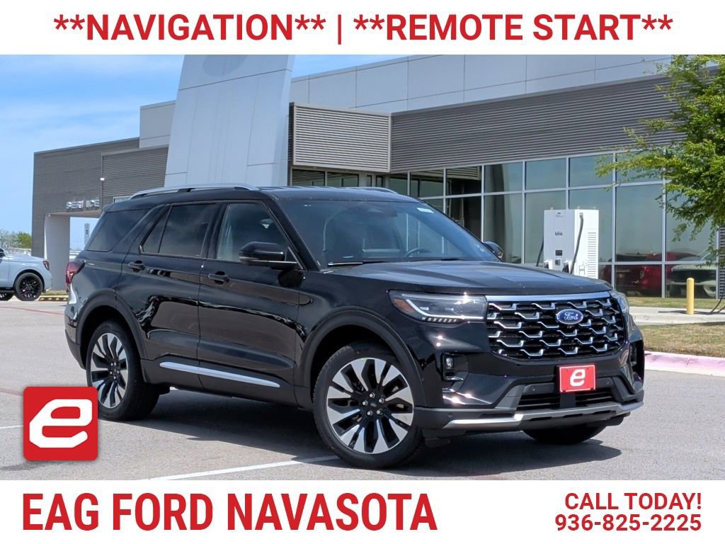 New 2026 Ford Explorer Platinum w/ LUX Leather Package