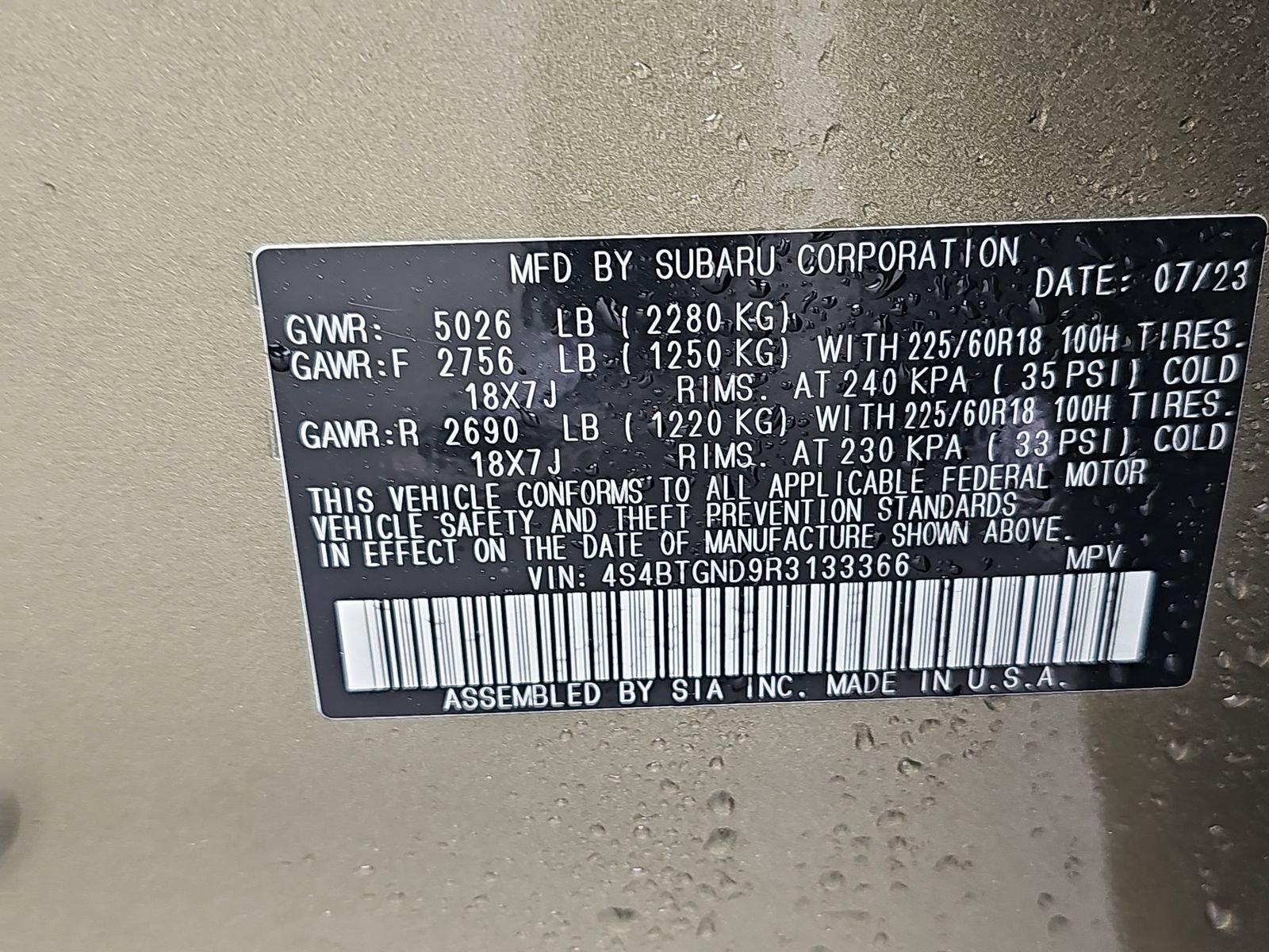 Certified 2024 Subaru Outback Limited XT image 16