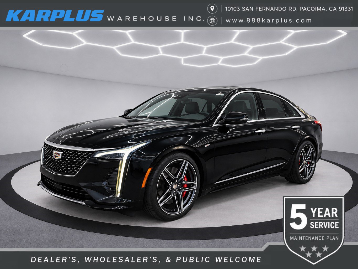 Used 2023 Cadillac CT4 Premium Luxury w/ Climate Package RWD image 1