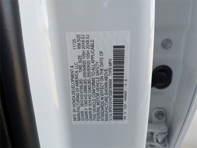 New 2025 Honda Pilot Touring image 38